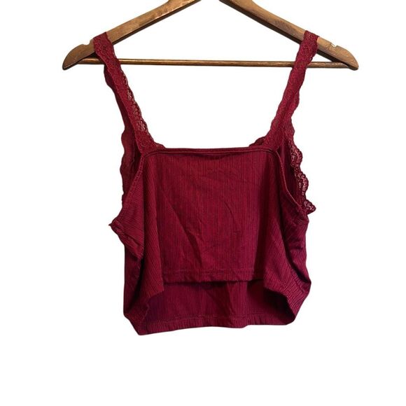 Cropped tank‎ top size X-Large red - Picture 5 of 5
